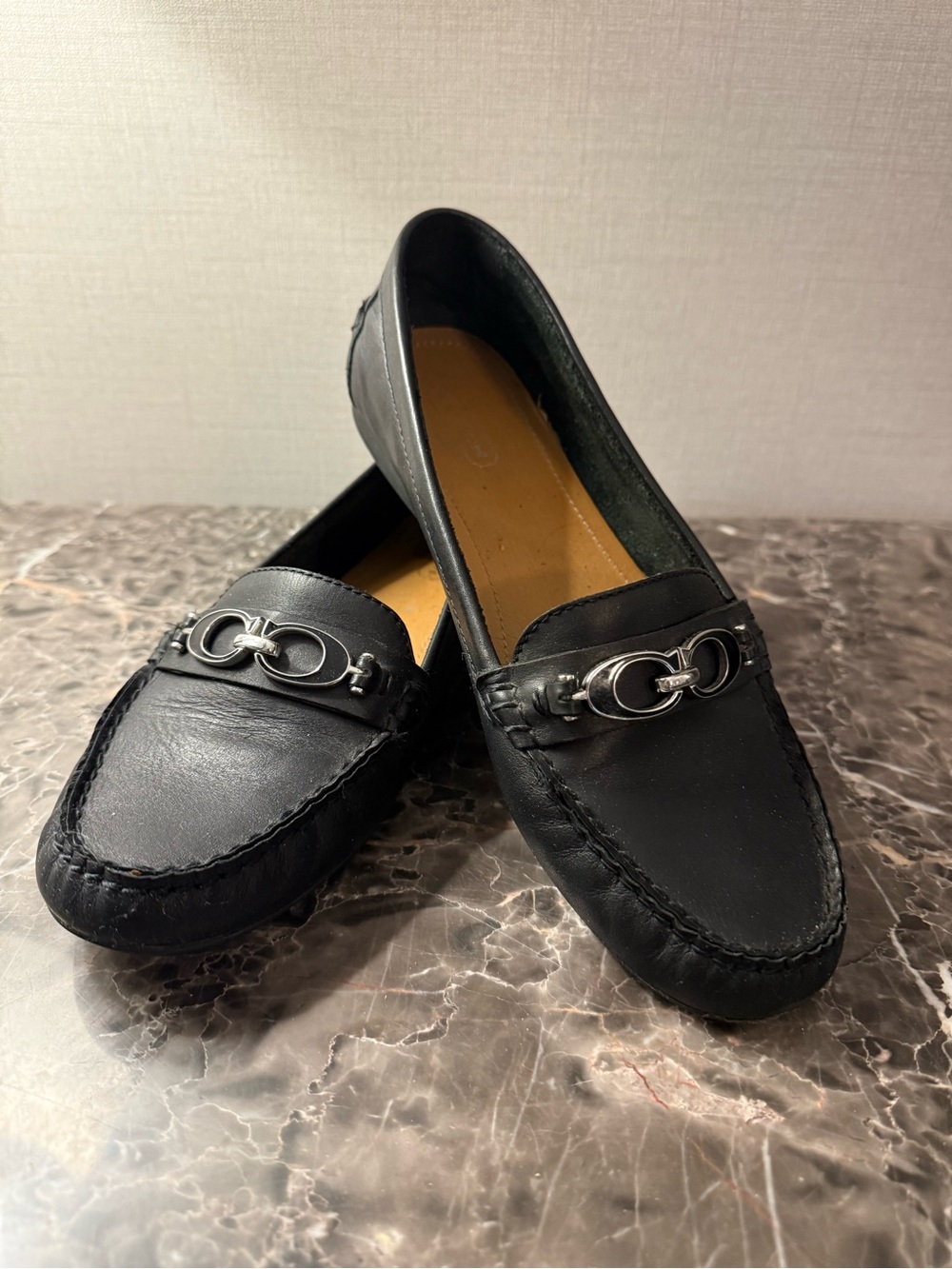 Black Coach Loafers